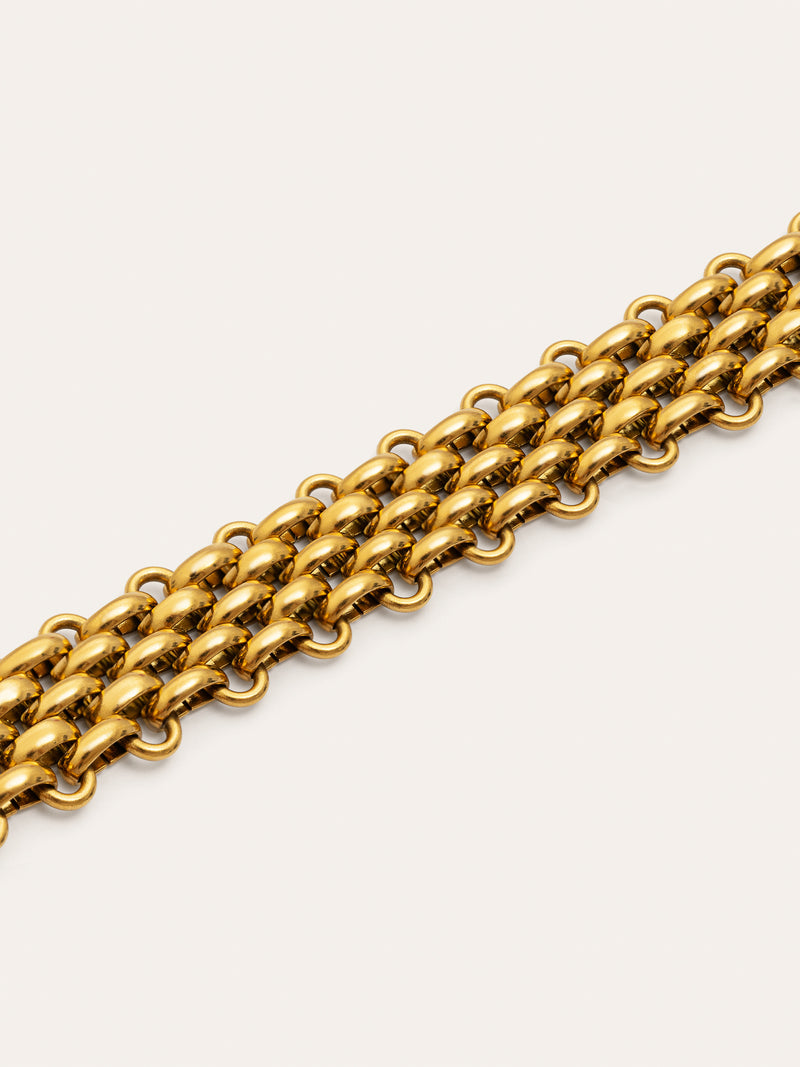 Galea Stainless Steel Gold Choker