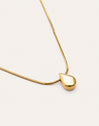 Imagen detalle de Ketting Druppel Drop Staal Verguld