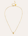 Ketting Druppel Drop Staal Verguld - vista 4