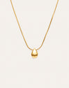 Ketting Druppel Drop Staal Verguld