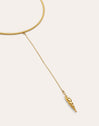 Choker Ítaca Acero Baño Oro
