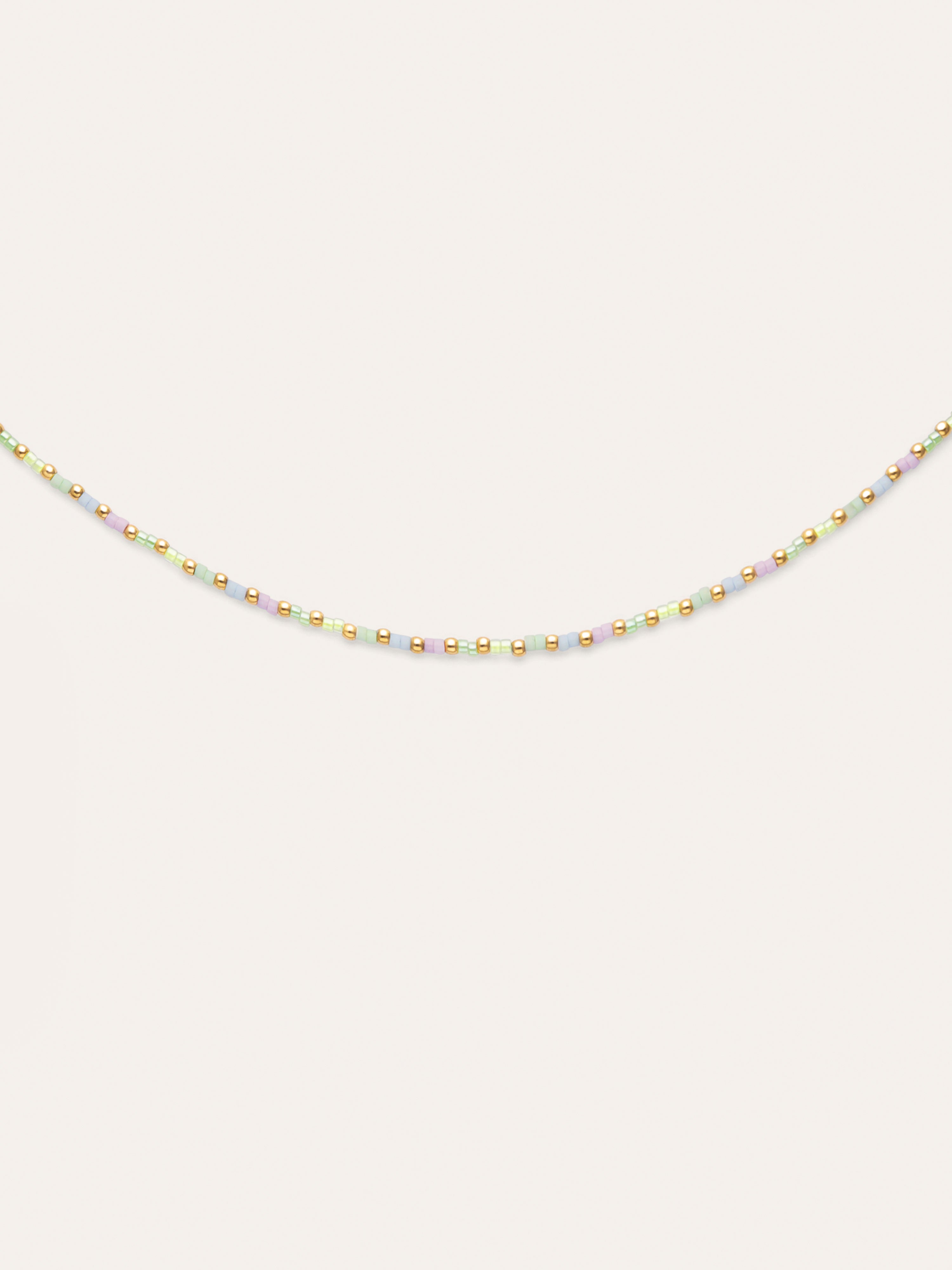 Joy Colors Stainless Steel Gold Necklace