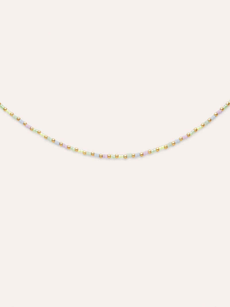 Joy Colors Stainless Steel Gold Necklace