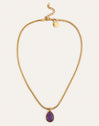Collar Lena Acero Baño Oro - vista 4