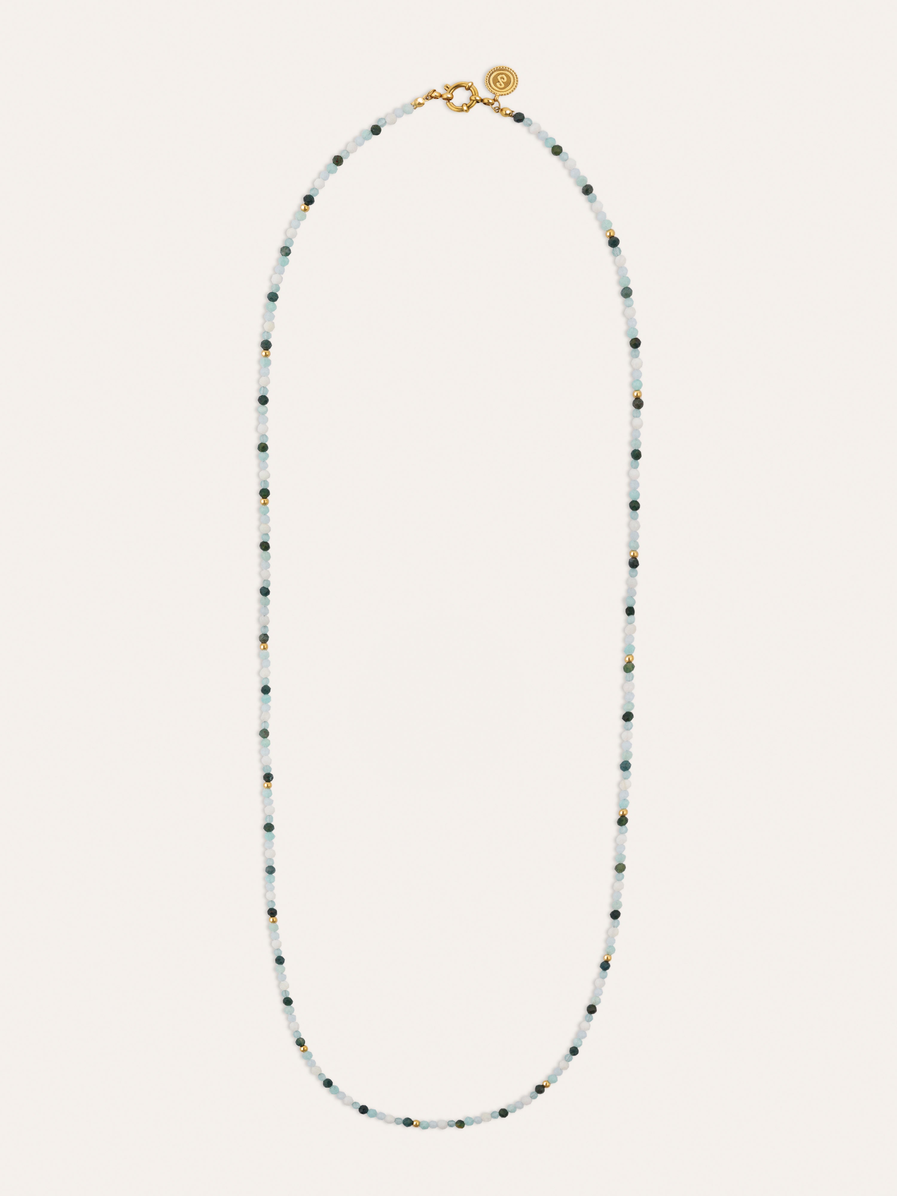 Collar Long Altea Ice Acero long Baño Oro