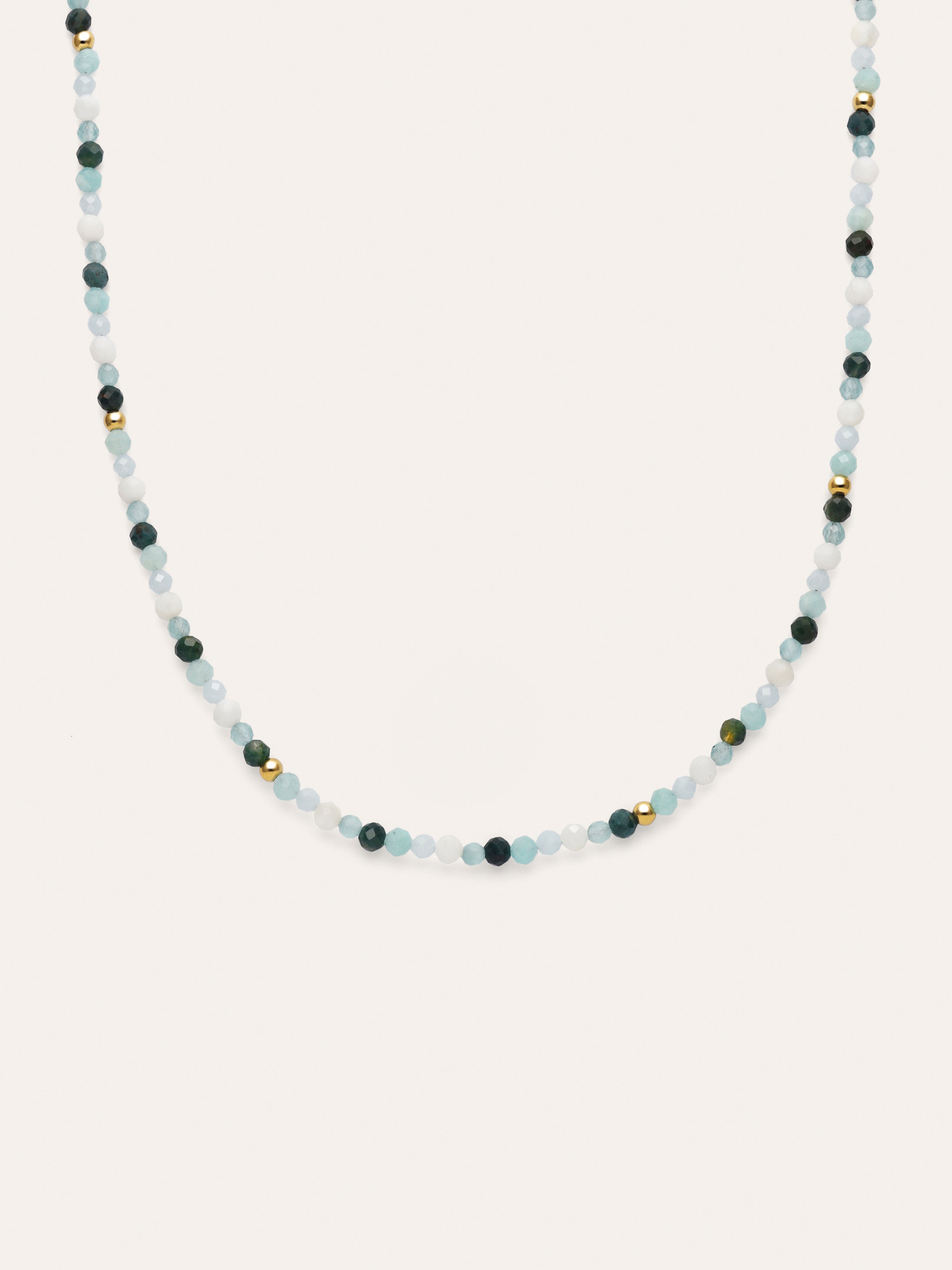 Collar Long Altea Ice Acero long Baño Oro