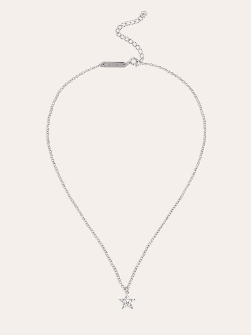 Collier Lyra Star Argent