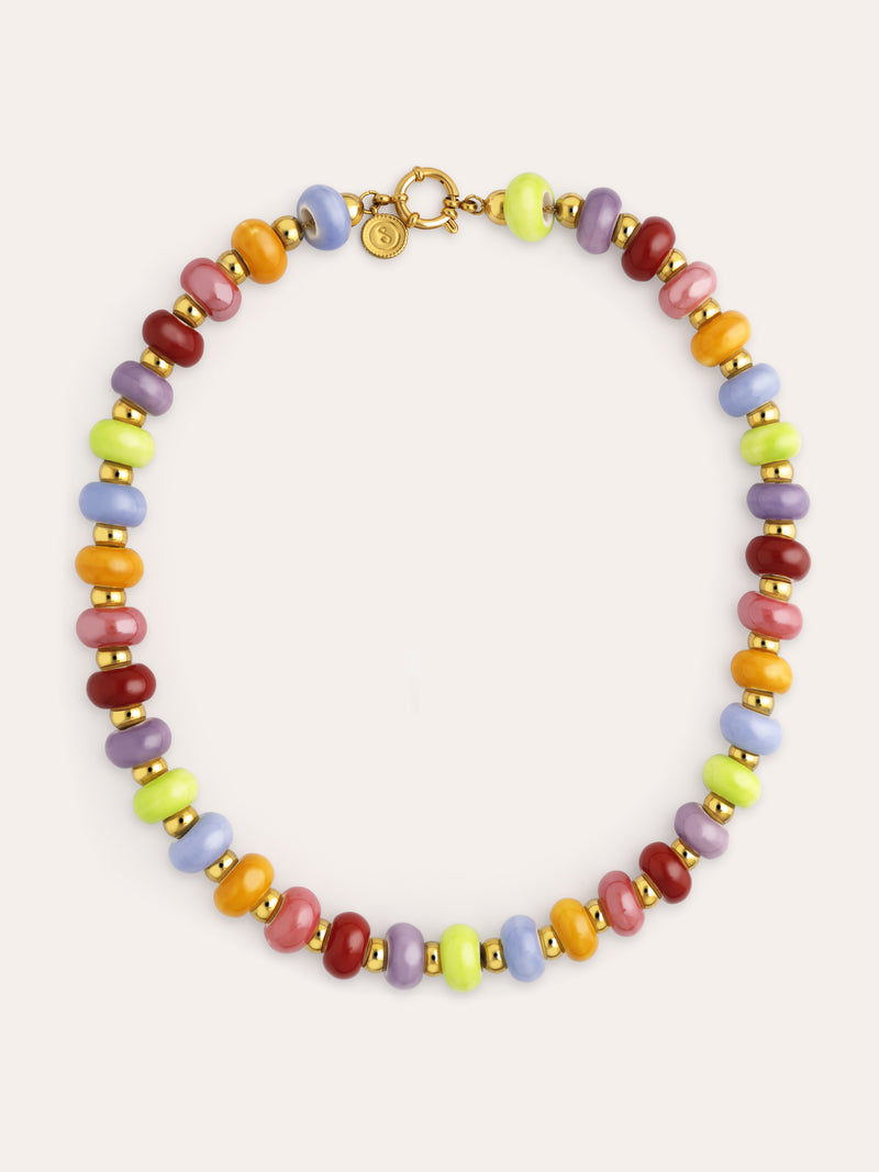 Maxi Frida Stainless Steel Gold Necklace
