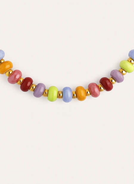 Maxi Frida Stainless Steel Gold Necklace