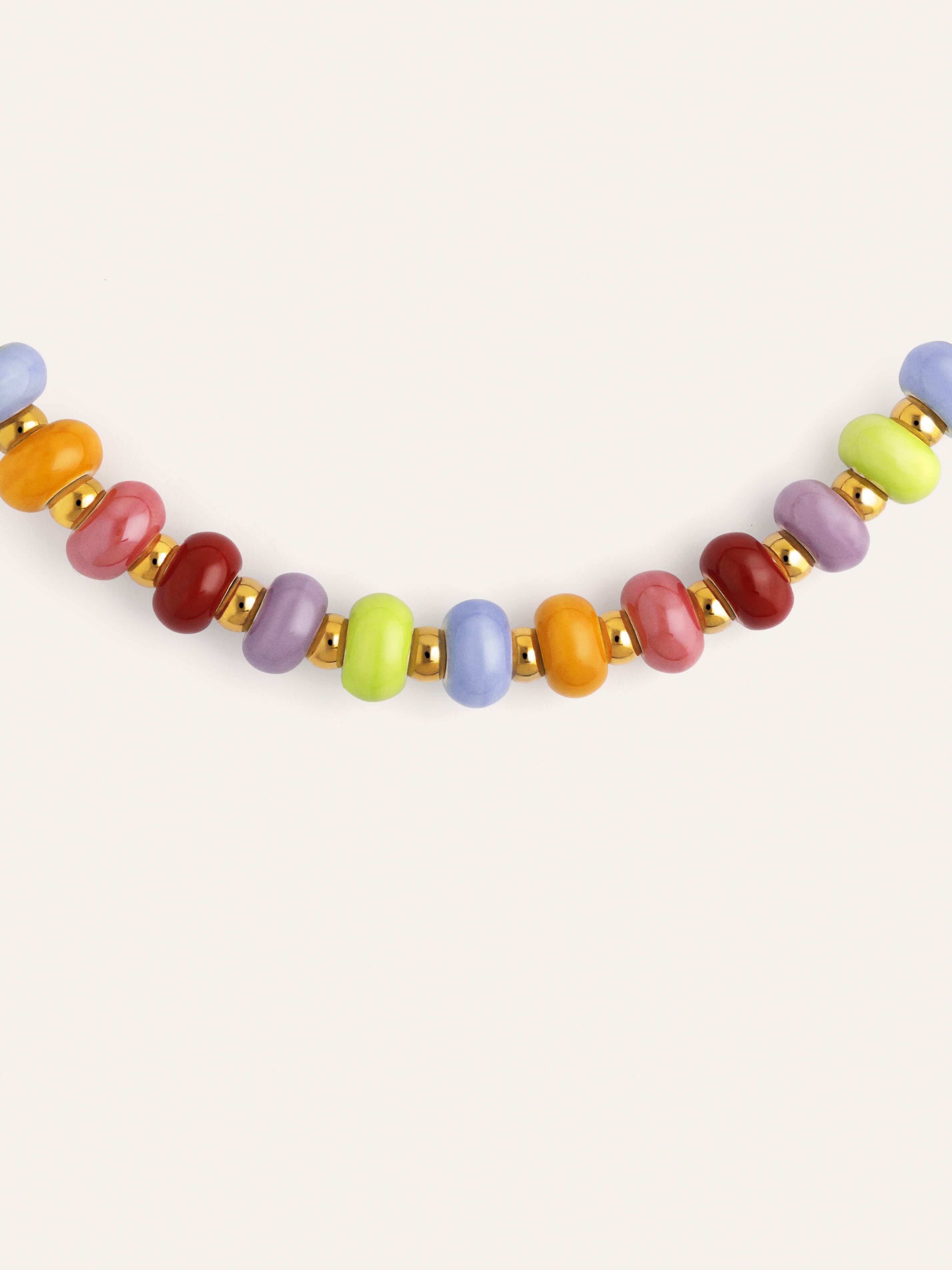 Maxi Frida Stainless Steel Gold Necklace