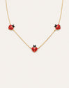 Ladybug Gold Necklace 