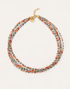 Necklace Mawi Colors Steel Gold Plated - vista 5