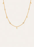 Collana Mini Spark Drop Placcata Oro