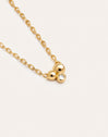 Collar Mini Cava Baño Oro