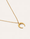 Imagen detalle de Collier Moonset Acier plaqué or