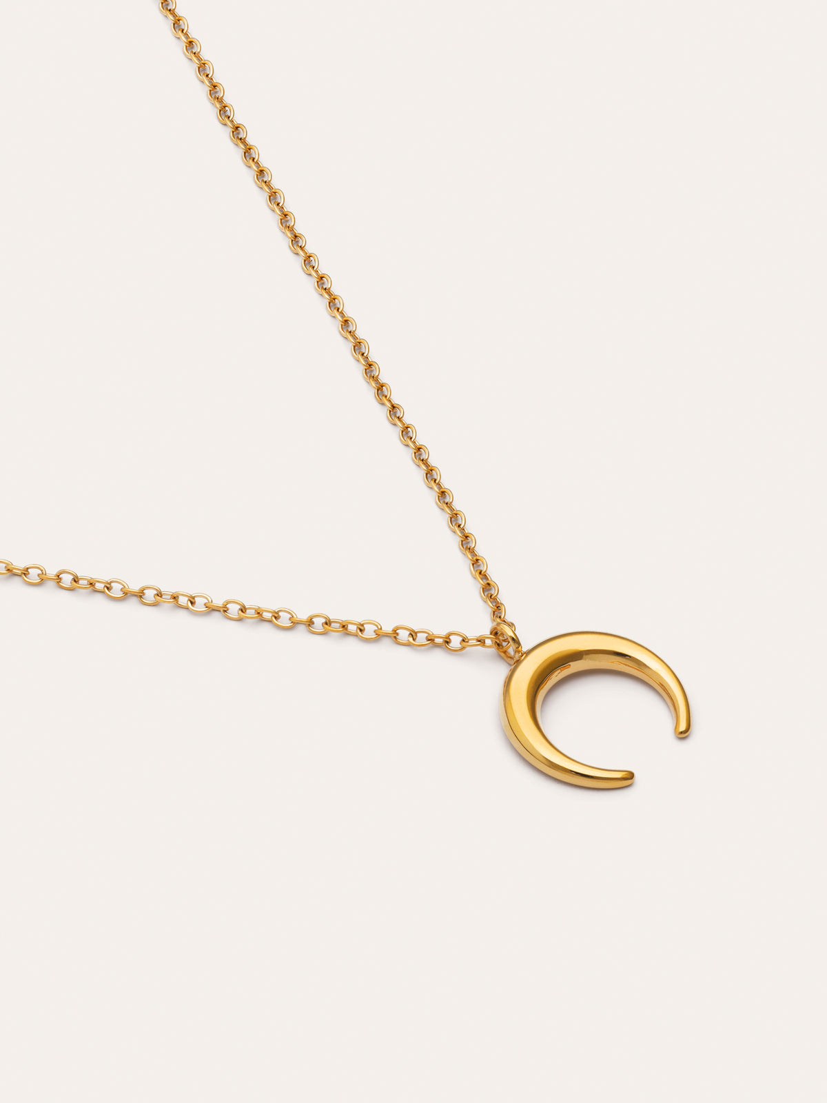 Imagen detalle de Collier Moonset Acier plaqué or