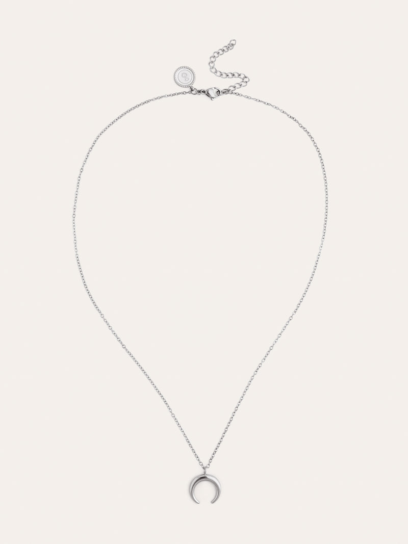 Collar Moonset Acero