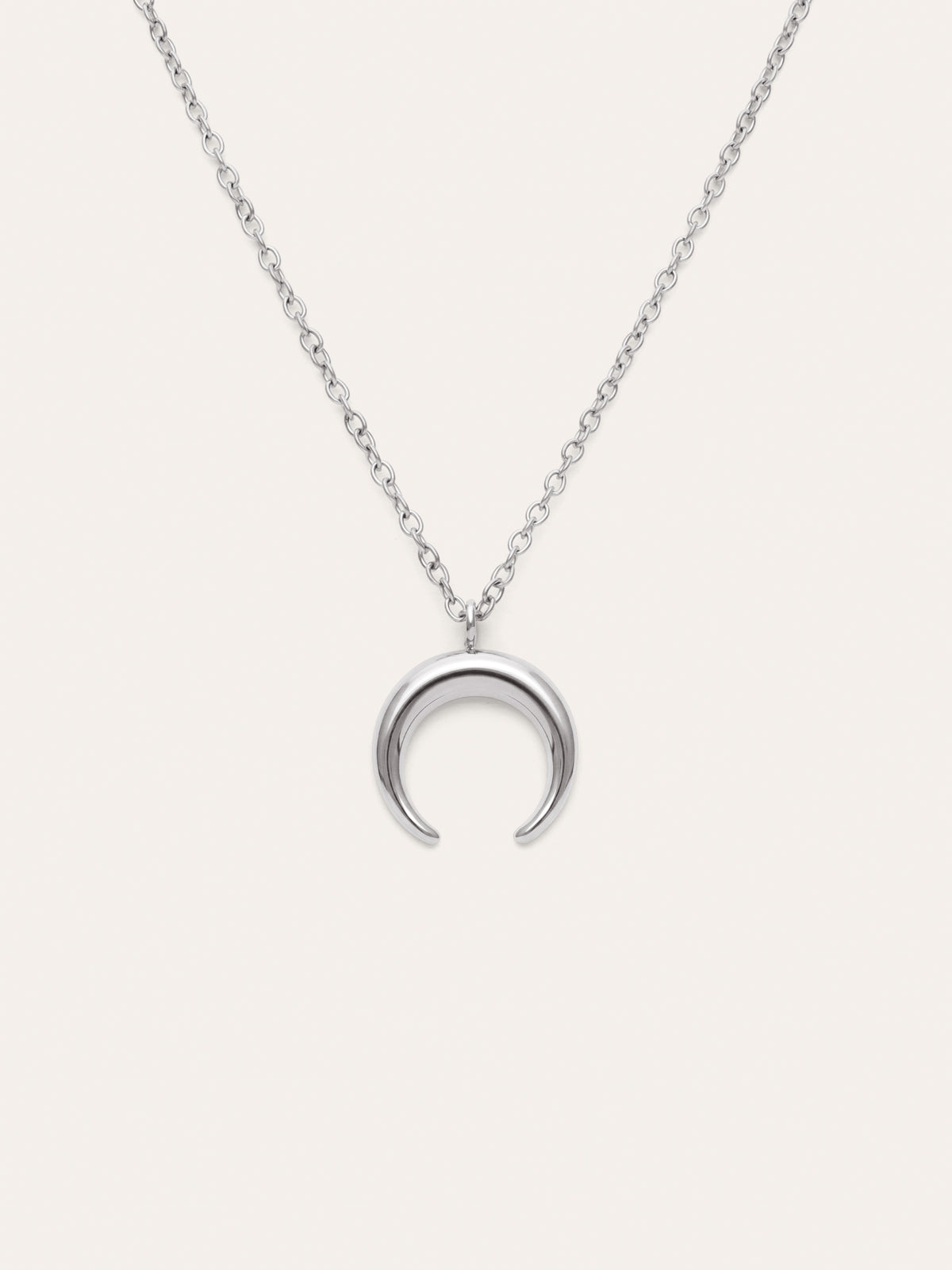 Collar Moonset Acero