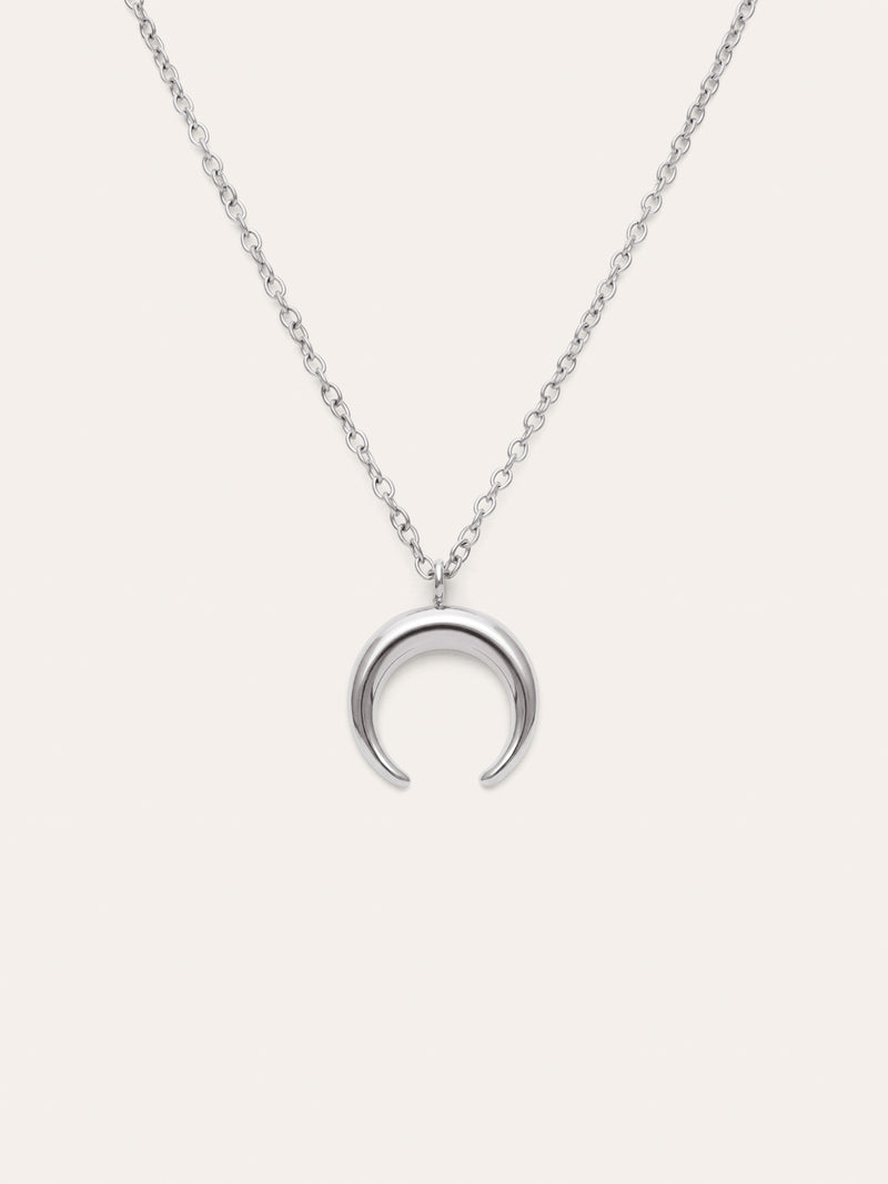 Collar Moonset Acero
