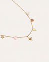 Multicharms Fairy Tale Gold Necklace