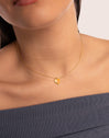 My Heart Gold Necklace