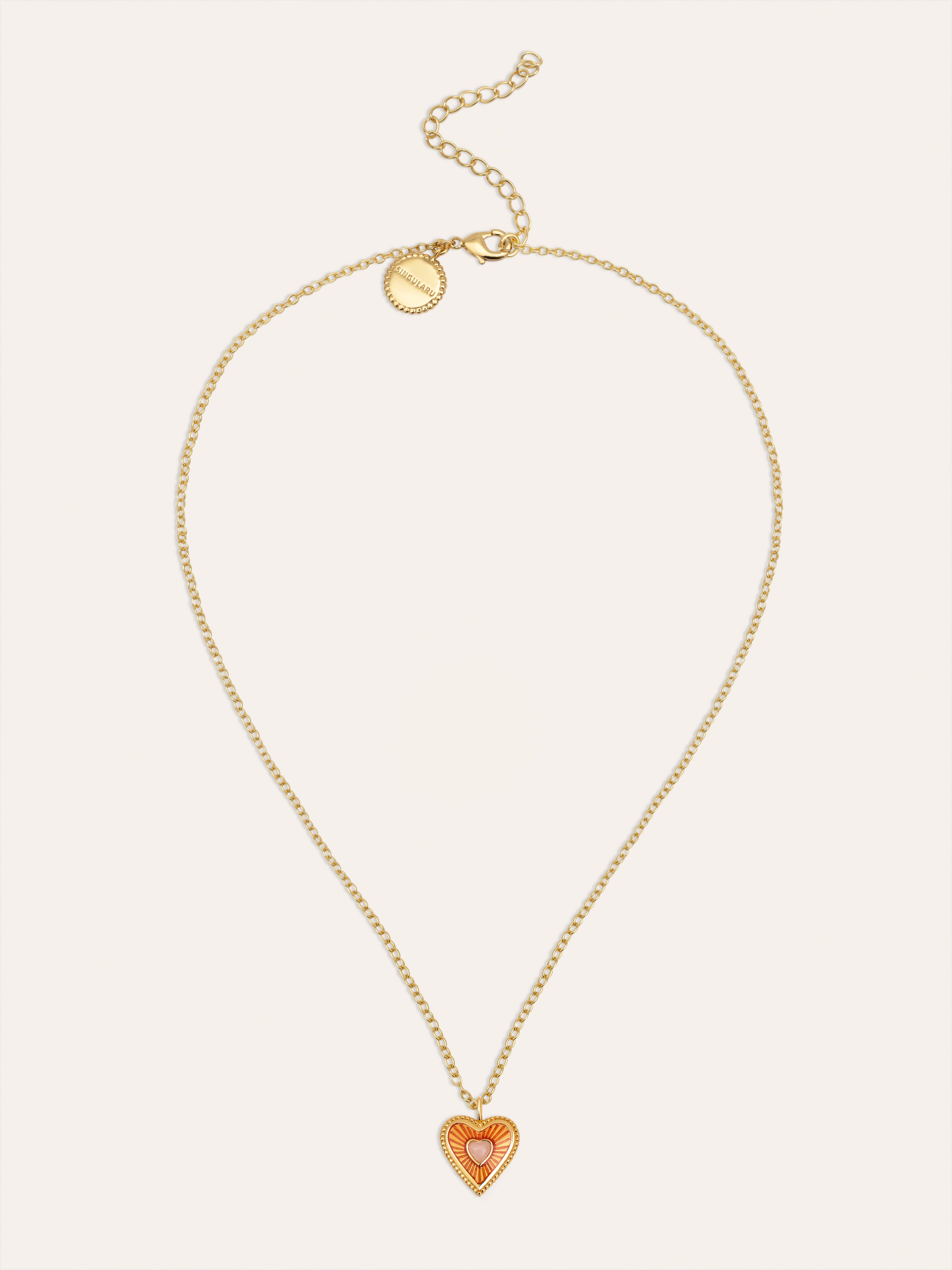 My Heart Gold Necklace