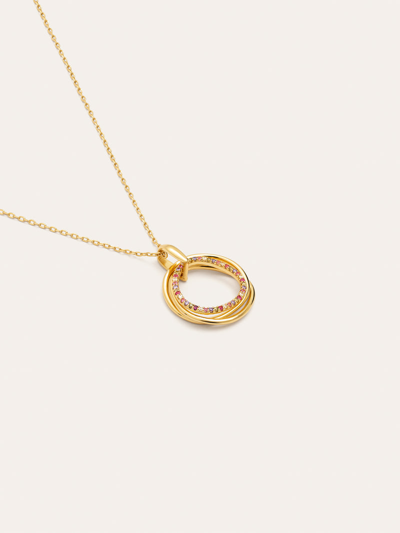 Oria Colors Gold Necklace