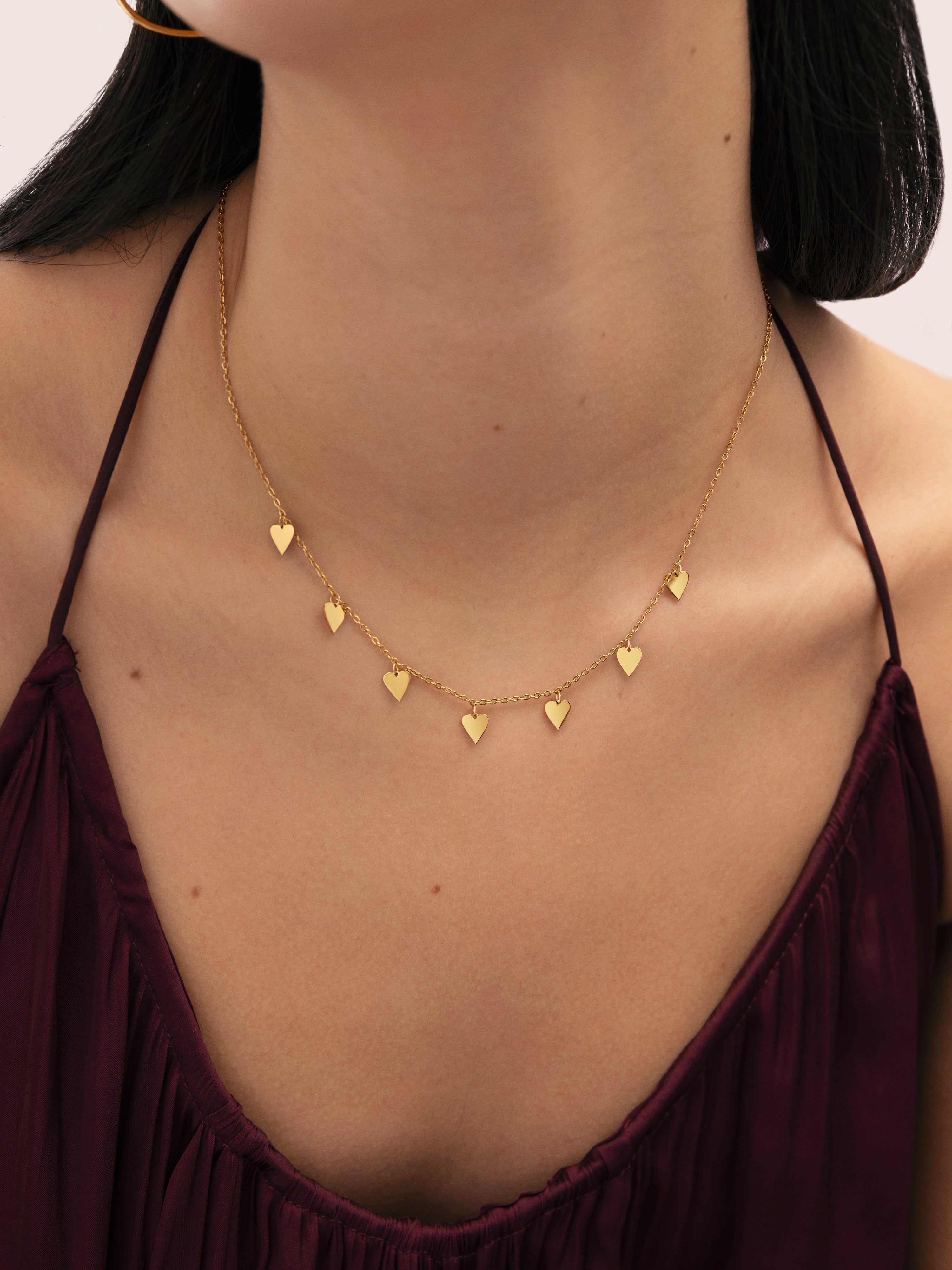 Passion Stainless Steel Gold Necklace