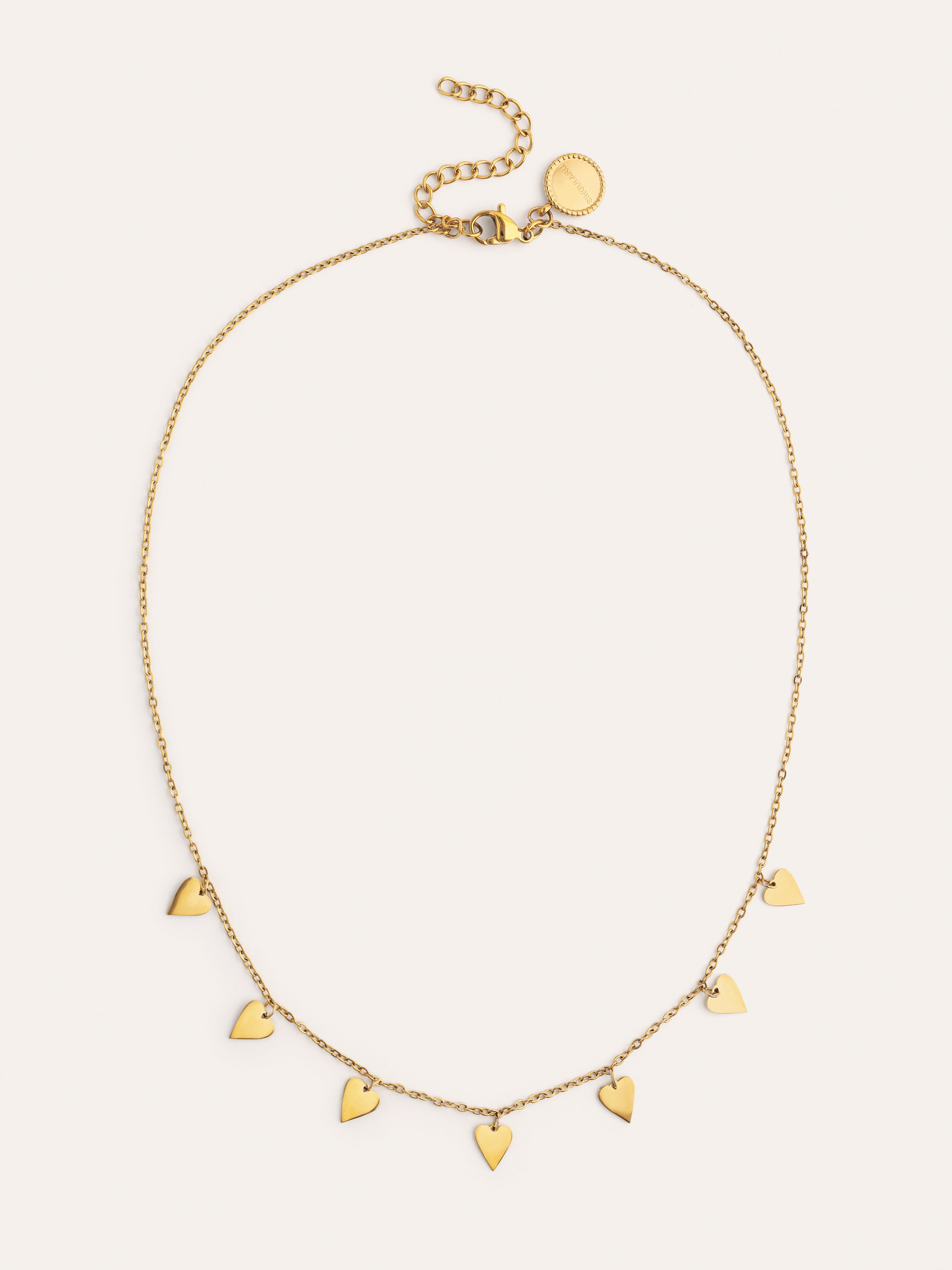 Passion Stainless Steel Gold Necklace