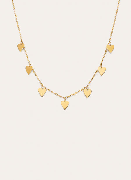 Passion Stainless Steel Gold Necklace