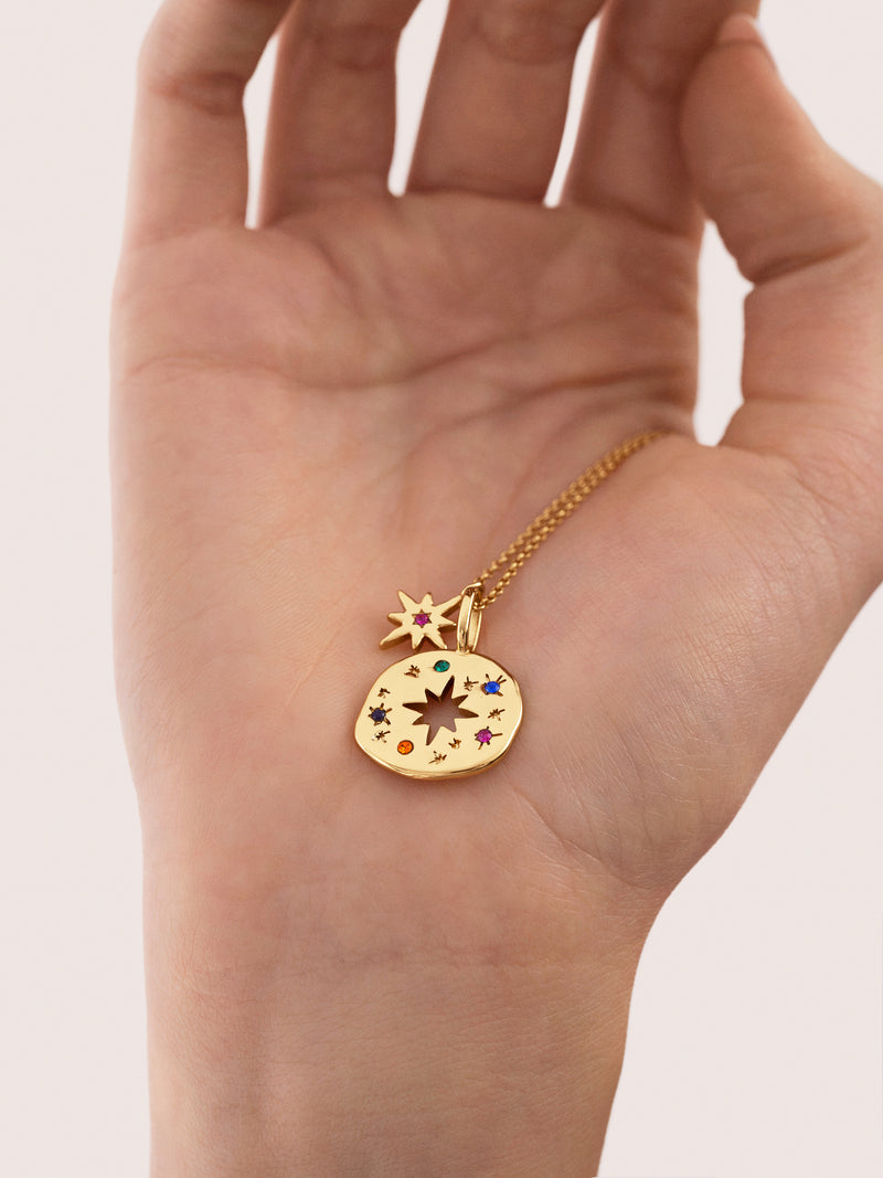 For you Mamá Gold Pack Charm and Necklace