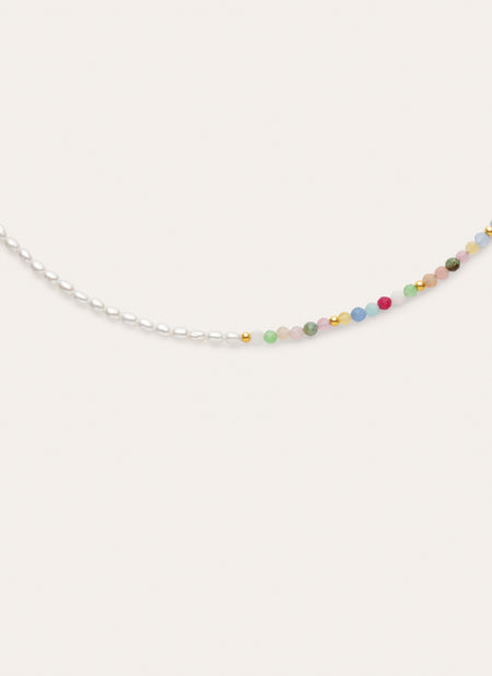 Halskette Pompeya Altea Edelstahl mit 18kt Goldbeschichtung