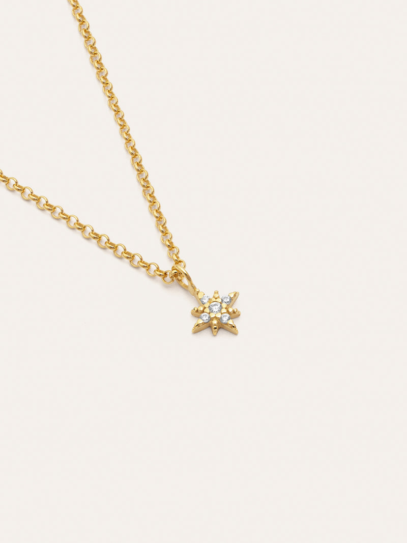 Polar Star Gold Necklace