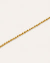 Imagen detalle de Collier chapelet en acier plaqué or