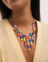 Collar Sahara Color Acero Baño Oro