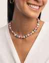 Collar Seaside Acero Baño Oro