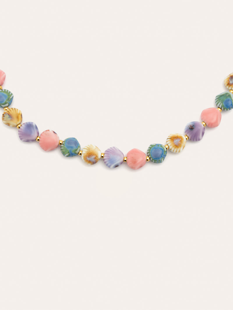 Seaside Stainless Steel Gold Necklace 