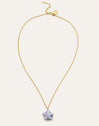 Starfish Blue Stainless Steel Gold Necklace