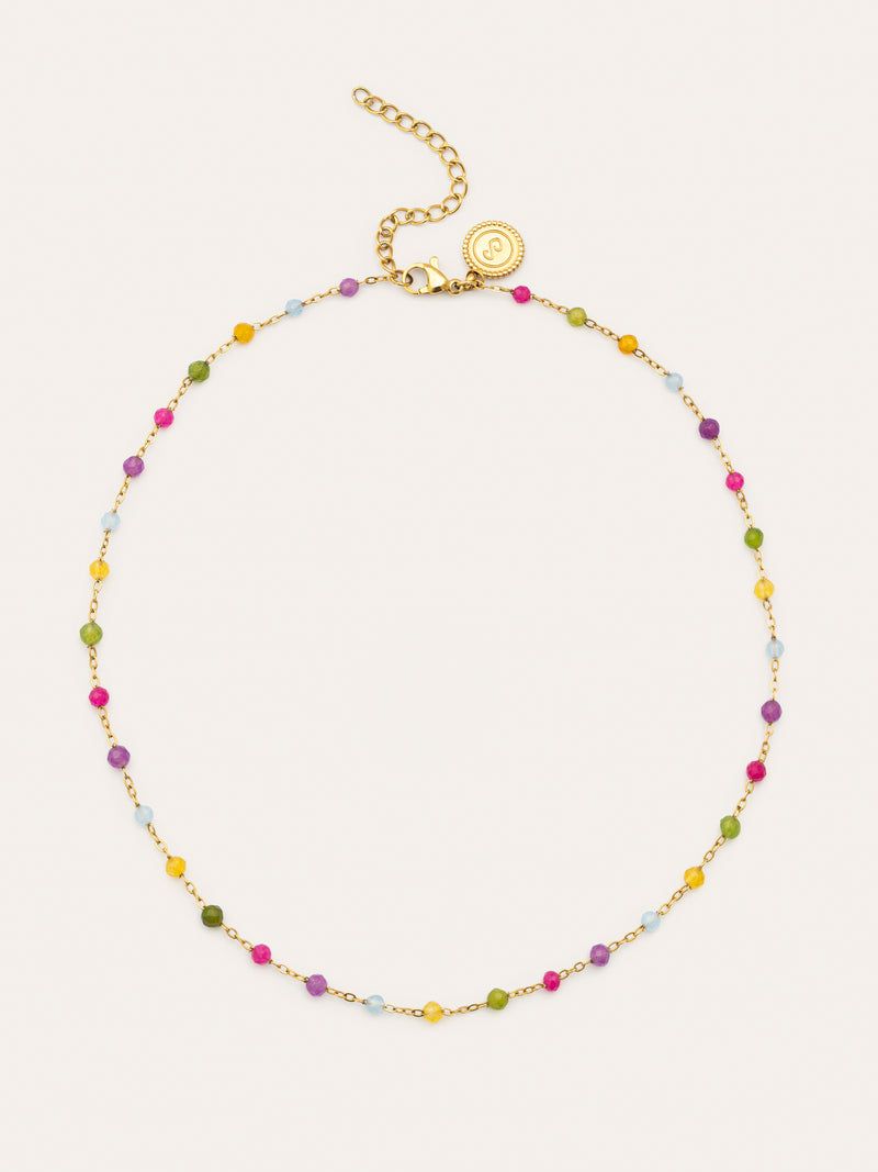 Stella Color Stainless Steel Gold Necklace
