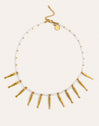 Collar Costa Acero Baño Oro
