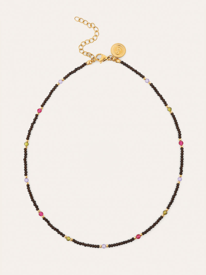 Winter Glam Stainless Steel Gold Necklace
