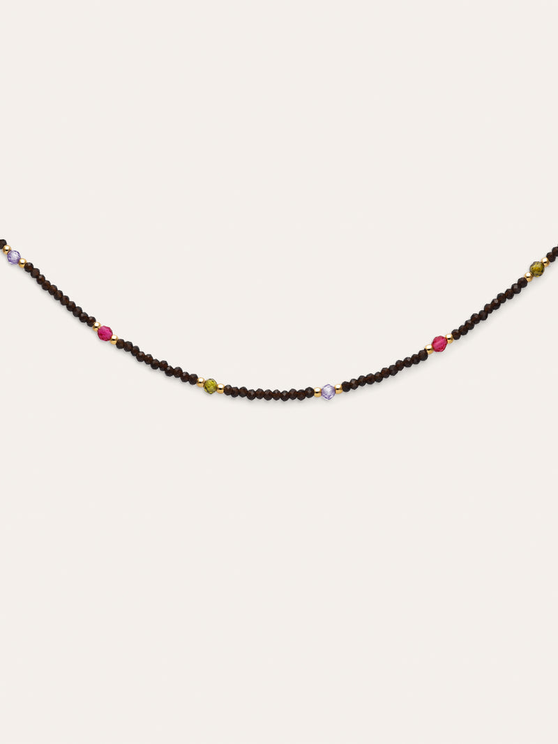 Winter Glam Stainless Steel Gold Necklace
