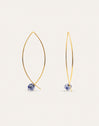 Pendientes Arch Stone Acero Baño Oro