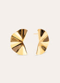 Amara Stainless Steel Gold Earrings