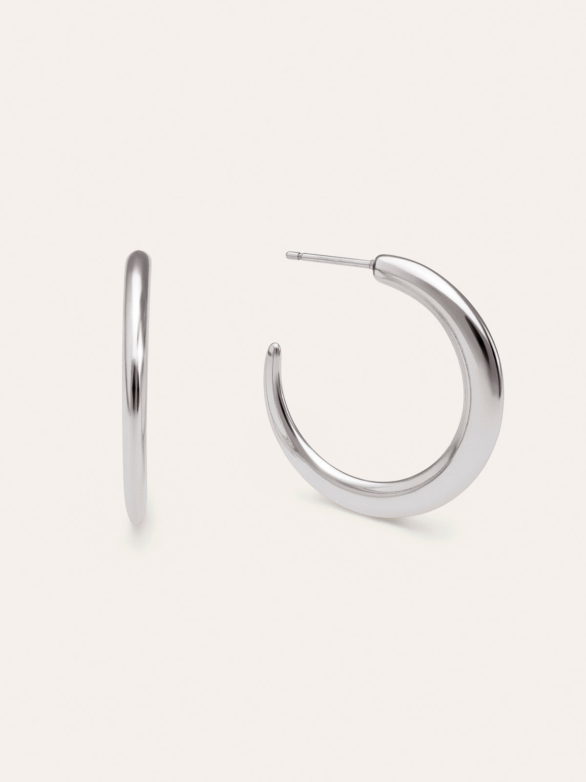 Hoop Earrings Zenith Steel