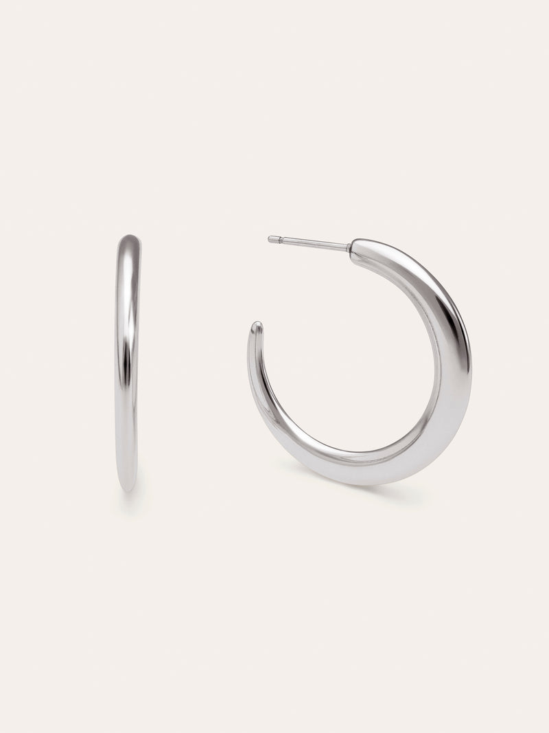 Hoop Earrings Zenith Steel