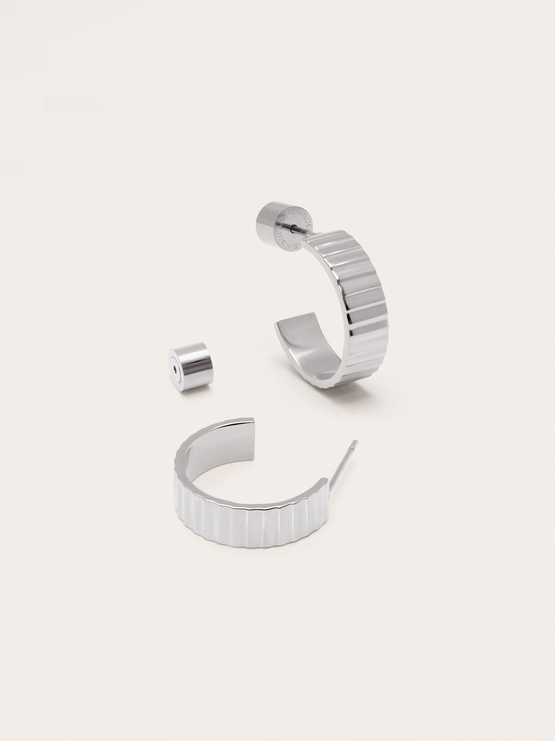 Gear Stainless Steel Earrings