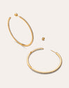 Scarlett XL Gold Hoop Earrings 