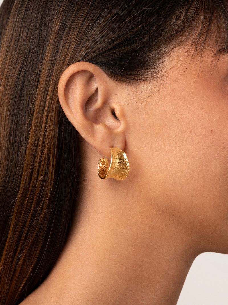 Pendientes Boho Acero Baño Oro