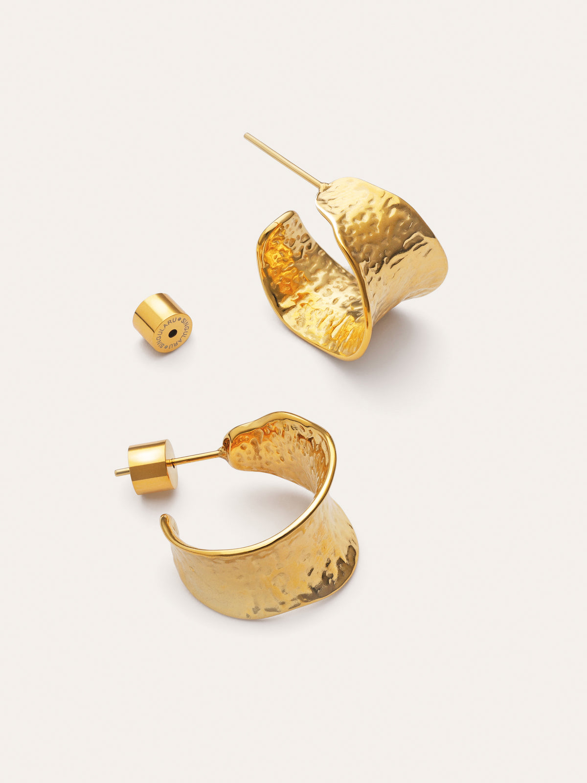 Imagen detalle de Pendientes Boho Acero Baño Oro